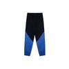 Anta Printed Logo Color-Block Drawstring Knit Joggers Men Bottoms Black Blue 152141506-1