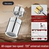 Universal Rotatable Kitchen Faucet Extender & Anti-Splash Aerator Filter