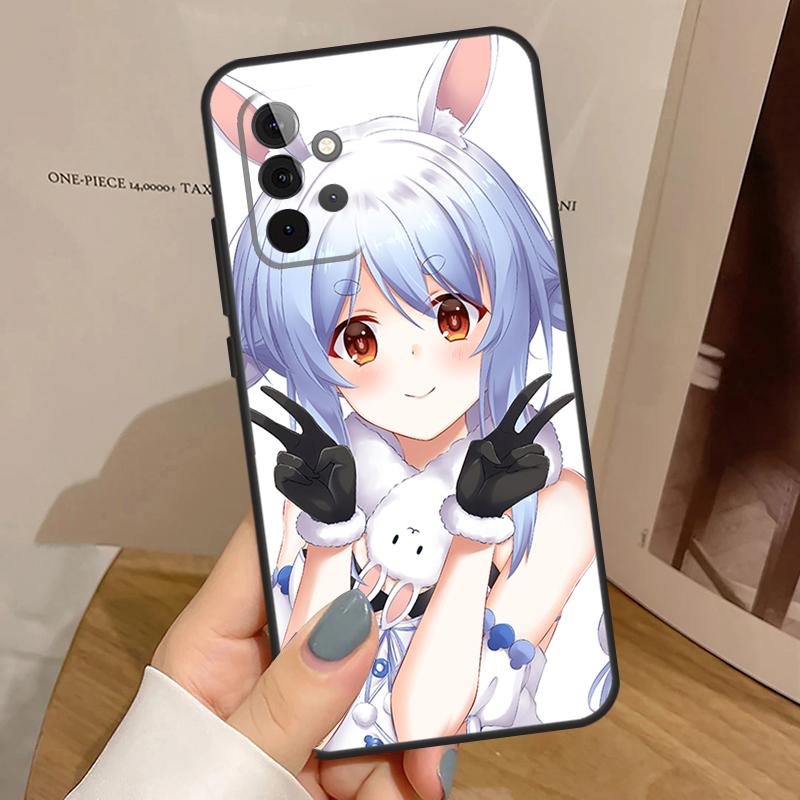 Usada Pekora Hololive Anime Case For Samsung Galaxy A15 A16 A17 A26 A36 A56 A55 A35 A52 A32 A12 A53 A33 A13 A14 A34 A54