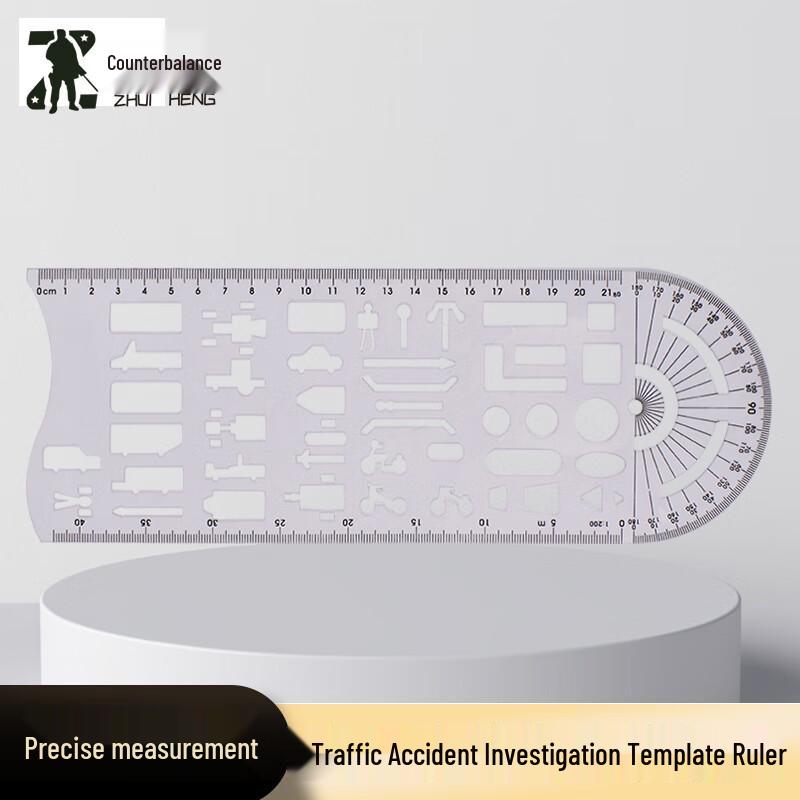 Vehicle Accident Scene Survey Template Ruler