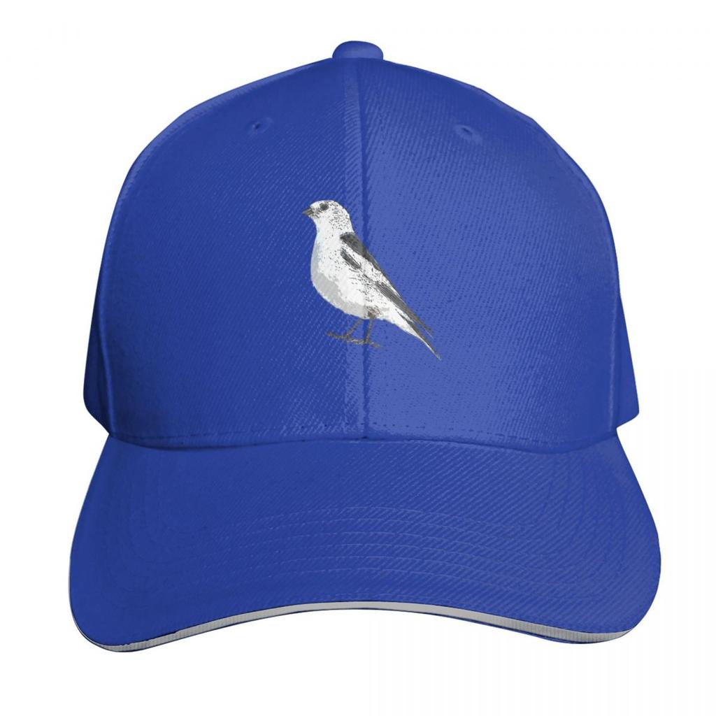 Snow Bunting Black Alternate Design Baseball Cap Winter Hats for Unisex Sun Hat Derby Hat Funny Hats Unisexs Womens