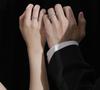 Dopamine Endorphin Sterling Silver Matching Couple Rings - Women's and Men's Gift for Girlfriend, Christmas Edition