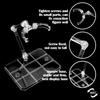 Action Figure Stand Acrylic Clear Assembly Action Figures Display Standing Holder Base Doll Toy Model Support Stands Acssories