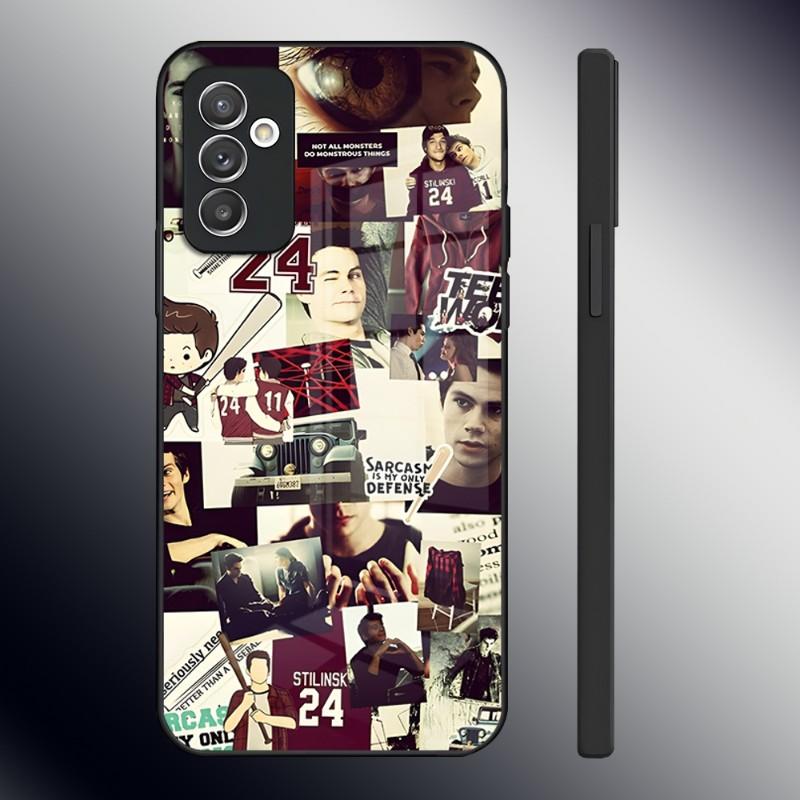 

Teen Wolf Phone Case For Samsung S23 S21 S30 S22 S20 S9 S10E Note 20 10 Pro Ultra Plus Glass Design Back Cover Samsung Note10Plus