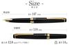 Pilot Fountain Pen Elite 95S Black Fine Nib FES-1MM-B-F with Converter