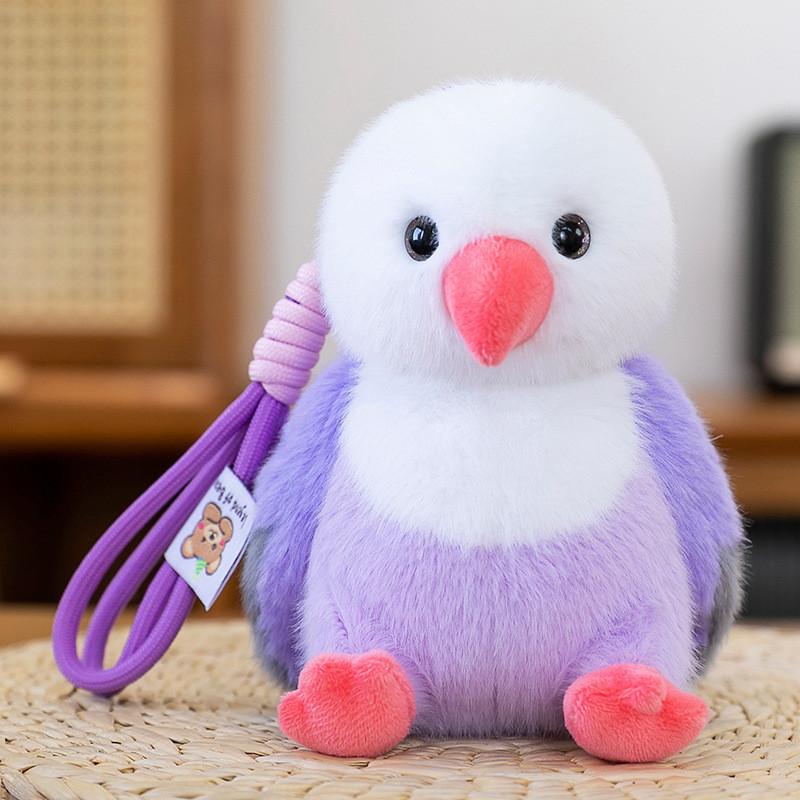 Penguin Toys Plush Keychain Realistic Design Children Bird Enthusiasts Gift