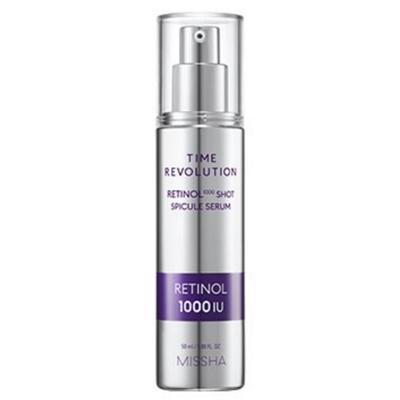 [MISSHA] Time Revolution Retinol 1000 Shot Spicule Serum, 50ml