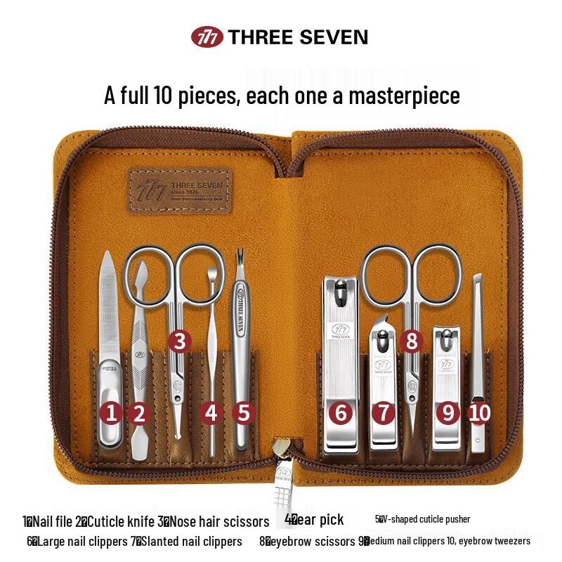 777 10-Piece Nail Care Set