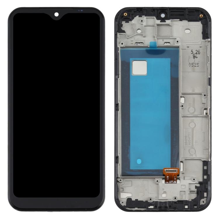 

Assembly LCD Screen and Digitizer Assembly+Frame Part (without Logo) for LG K31 LM-K300Q/LMK30 Black
