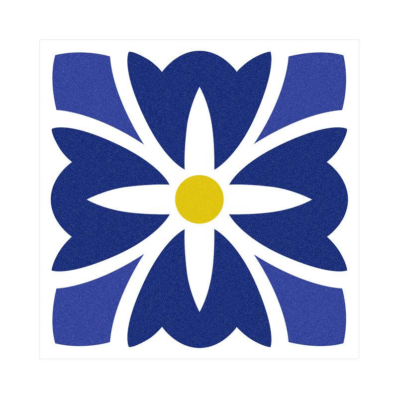 5 шт. красочные наклейки на плитку, кухонный шкаф, ванная комната, домашний декор, самоклеящиеся матовые текстурированные твердые пленки, художественные наклейки на стены 20*20X5pcs