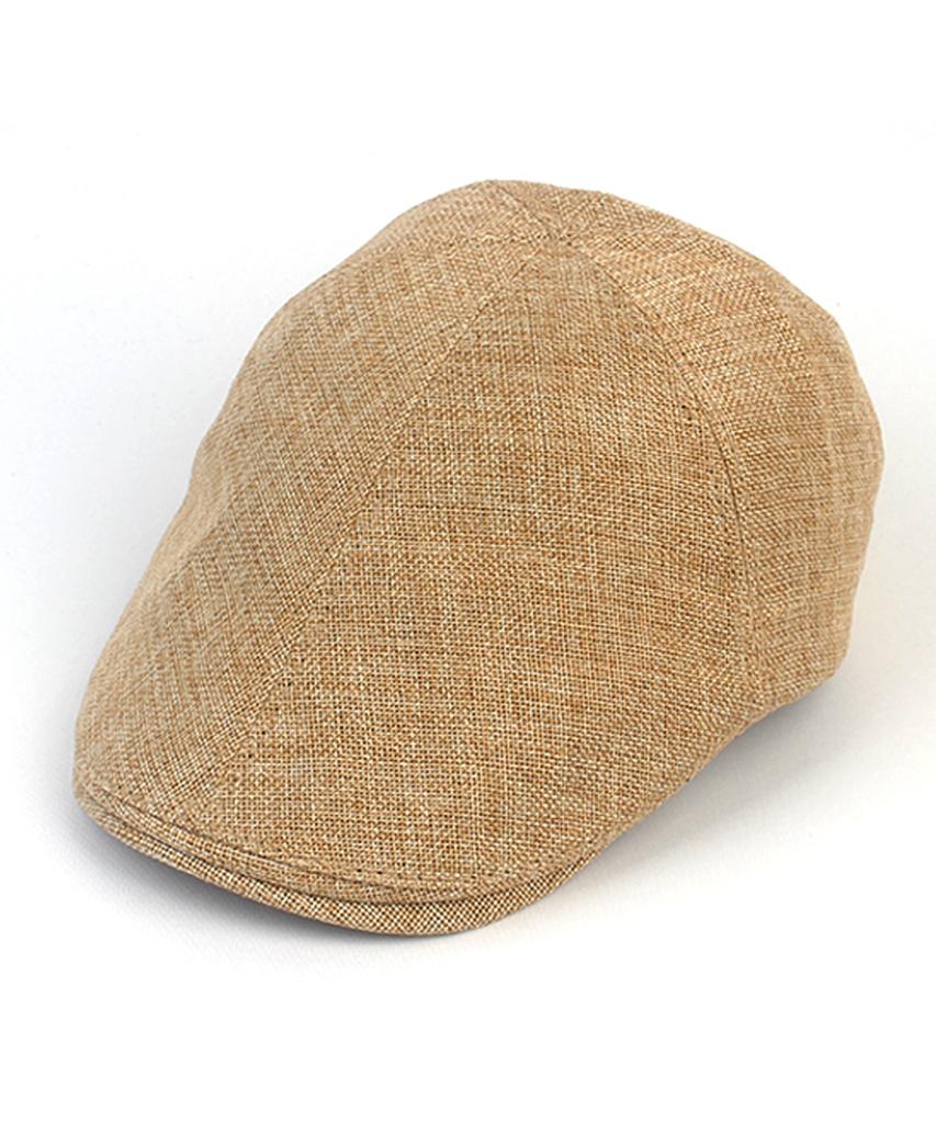 Yunibeosyeolkemiseuteuli Hard Linen Beige Huntingcap