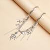 Elegant Snake Pearls Pendant Necklace Fashionable and Unique Statement Jewelry Tassels Necklace Present for Women Girls
