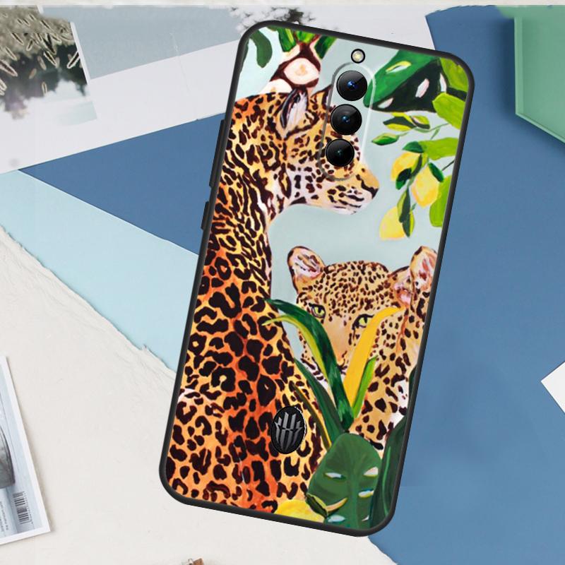 Classic Leopard Tiger Case For ZTE Nubia Red Magic 8S 9S 10S 10 9 8 11 Pro Plus 6 7 6S 7S Pro 5G 6R 10 Air Cover