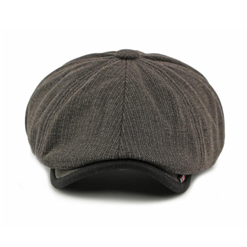 Autumn Winter Warm Hat Men's Octagonal Hat British Retro Forward Hat Paintsman Hat Newsboy Hat