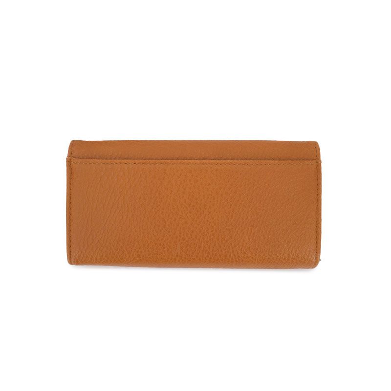 Porte feuille texturé à rabat Mixte LULU CASTAGNETTE