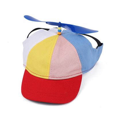 Pet Propeller Hat Colorful Detachable Adorable Sunproof Breathable Replacement Summer Outdoor Decorative Cap Supplies