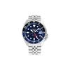 Não. Série 5 NOVA Série SPORT Fantasma Azul GMT Cinco Fileiras Impermeável Esportivo Relógio Masculino Movimento Mecânico Pulseira de Aço Relógio Masculino B SSK003K1