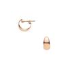 Vendome Aoyama Earrings K18 Pink Gold Basic Hoop AGAA1223 PG [Official] (Small)
