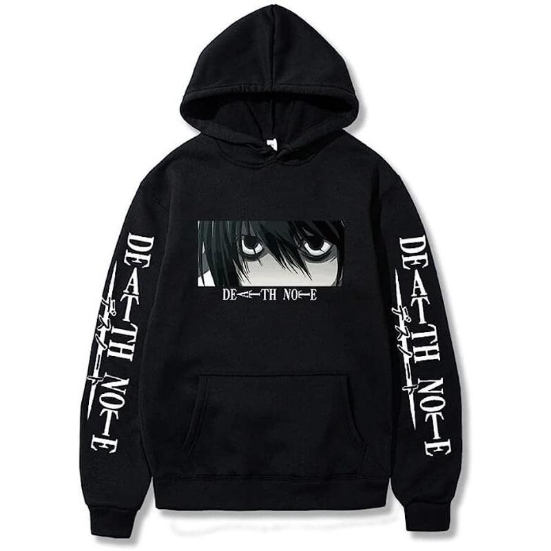 Podzim Zima Pánská Dámská Mikina s Potiskem ve Stylu Japonského Anime Módní Volná Ležérní Sportovní Mikina