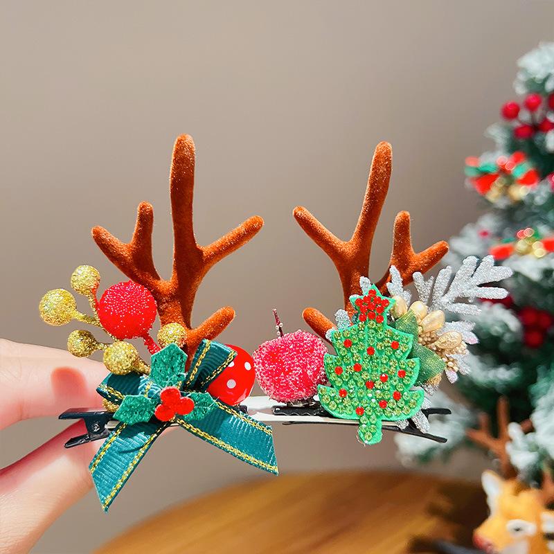 

Cute Contrasting Color Clip, Brown Hairpin One Size