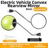 1Pair Universal Electric Scooter Rearview Mirror  for GY6 50cc 125cc 150cc Chinese ATV QUAD