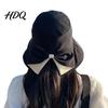 Bow Detail Bucket Hat Women Summer Sun Hat Back Bowknot Fisherman Wide