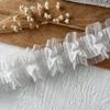 Handmade Lace Trim: Mesh for Baby Clothes, Curtains, Skirts, Pleated Decorative Fabric