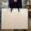 4pcs/2pcs Large Transparent File Bag - Heavy-Duty Portable Bag with Sturdy Zipper Closure, Spacious Art & Poster Storage