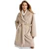 Fur jacket environmentally friendly fur coat extended artificial fur imitation fur belt top cardigan women