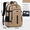 Li Shen Men's Large Capacity Business Travel Backpack
