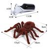 Remote Control Scary Creepy Soft Plush Spider Infrared RC Tarantula Toy Kid Gift