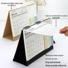 Simple Notes 2026 Monthly Desk Calendar with Memo Pad & Sticky Notes