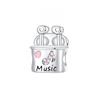 925 Silver Game Music Headphones Series Charms Fit 4MM hole diameter Beads Bracelet for Women Jewelry gift making