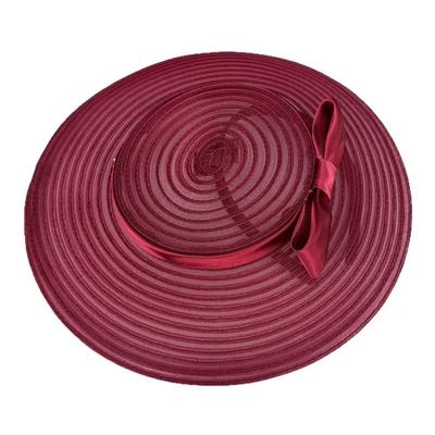 Elegant Wide Brim Fascinator Headband Style Sunscreen Hat Trend Kentucky Hat  Women’s