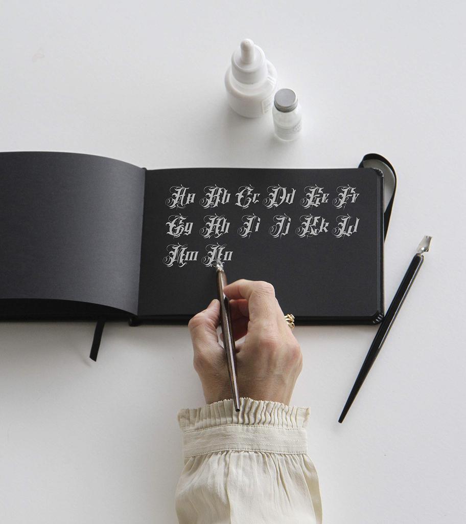 Rhodia Touch Carbon A5 Landscape 112 RHODIA Touch Cf116116 Sketchbook, Paper, (Black Paper, Plain, 120g, Pages)