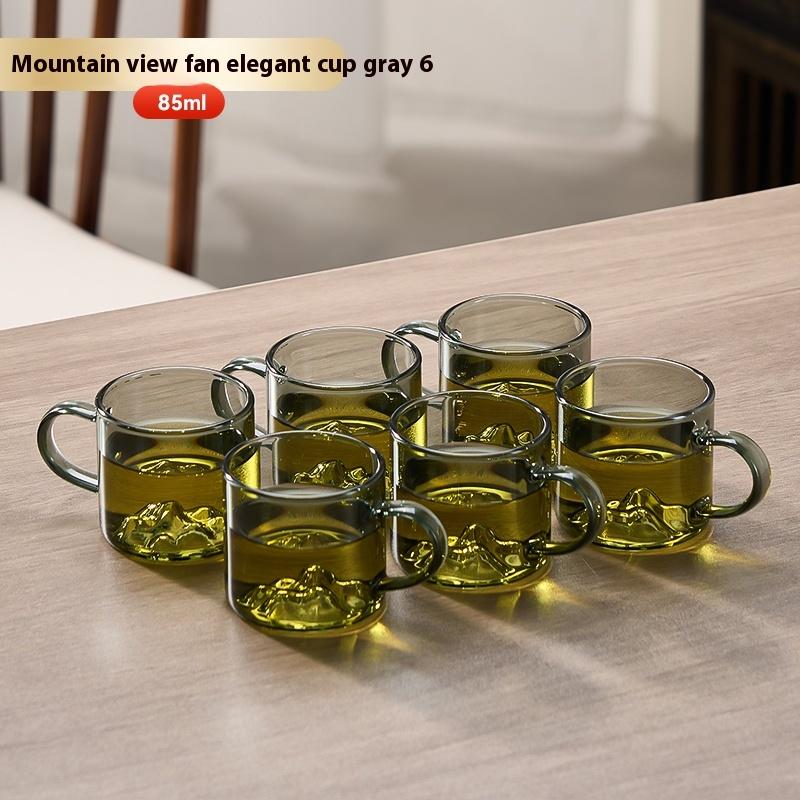 GIANXI Lid Magnetic Suction Tea Infuser Teapot High Temperature Resistant Glass Kettle Separation Filter Tea Brewing Kettle