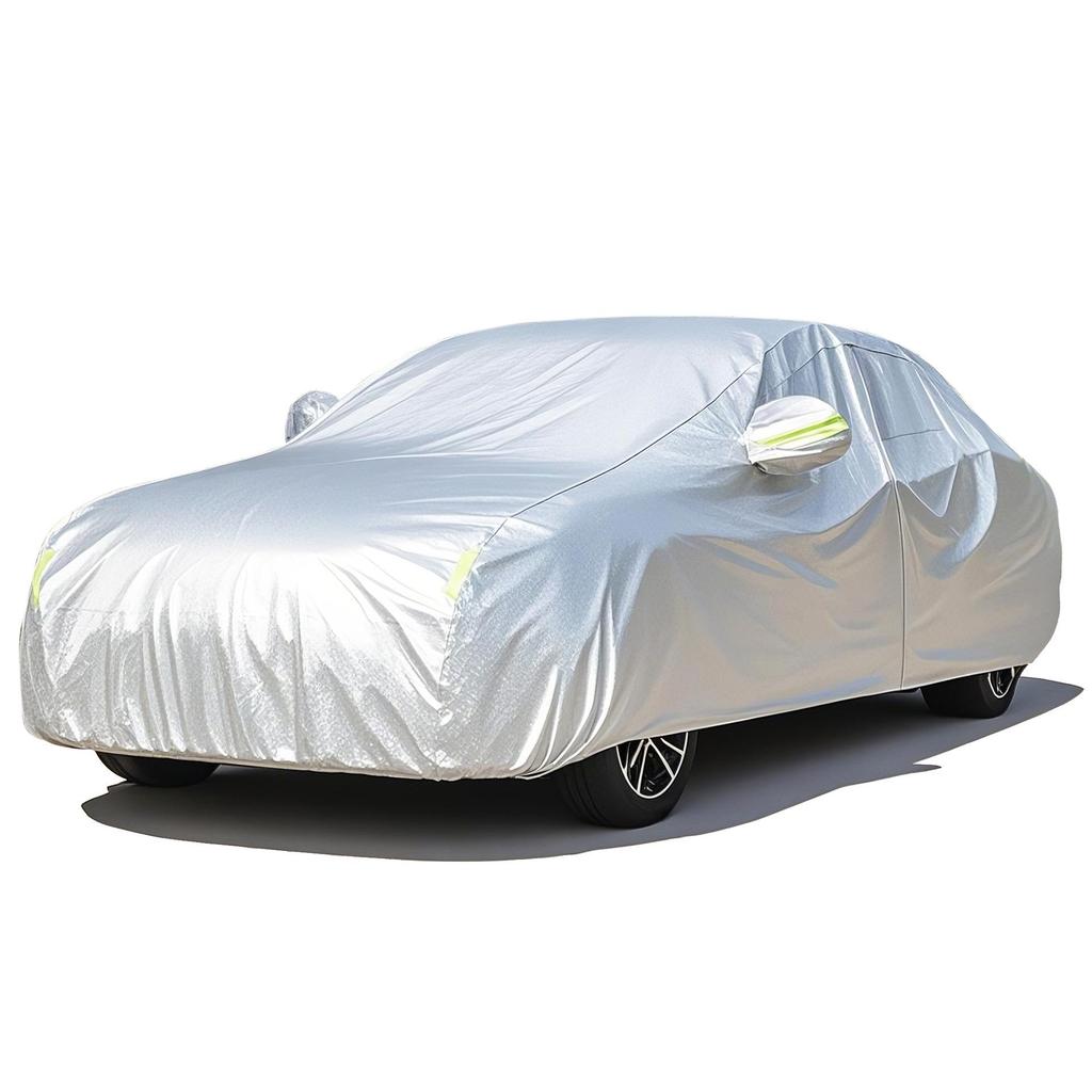 Oxford Cloth Car Cover: Full UV Rain Protection, Extra Thick with Cotton Lining, Hailproof