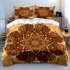 Bohemian Pattern Three-Piece Set Soft Comfortable Duvet Cover Bedding Set Included 1*Duvet Cover & 2*Pillowcases, Gift