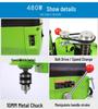 Compact Multifunctional High-Speed Mini Bench Drill for Bead Making and Milling