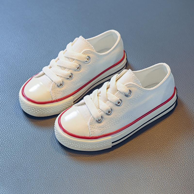 Kinder Canvas Board Schuhe Frühling Herbst Neuer Stil Kleinkind Kindergarten Babyschuhe Koreanische Version