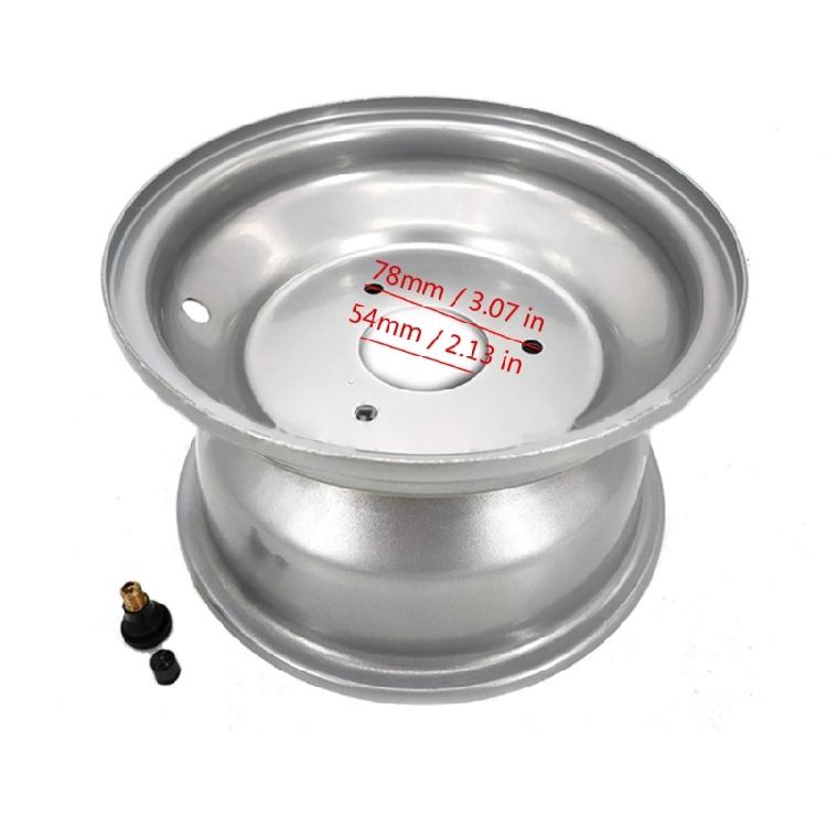 Heavy Duty 8 Inch Motorcycle Tires Front Rear Set Strong strength Iron Tires Wheel for Terrain Performances & Durability