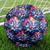 1pc Cosmic Lotus Bloom Size 5 Soccer Ball Professional Match Training Football Indoor &Outdoor Sports Ball Training Ball Lightweight Durable y86