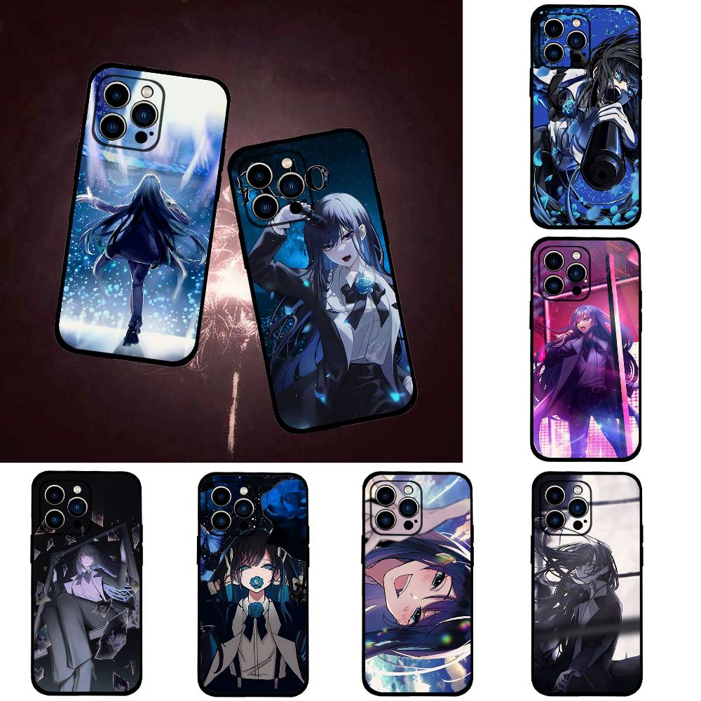 Ado Japanese Singer Black Phone Case That Fits For IPhone 17,16,15,11,13,14 Pro Max,Plus,X,Xr,Xs Max,13Mini