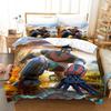 Mechanical Goldorak Boys Bedroom Bedding Single Twin Full Queen King Size Aldult Duvetcover Anime Bed Sheet Set