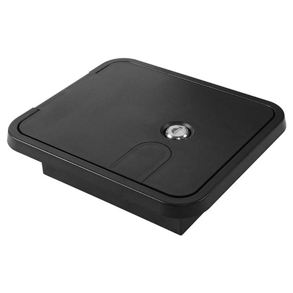 RV Access Door Rust Resistant Compartment Cover RV Cord Storage Hatch For Inspection Port Floor Cable Indoor Vehicles