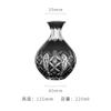 Japanese Edo Kiriko Sake Set Carved Glass Sake Cup And Decanter Luxury Sakeware