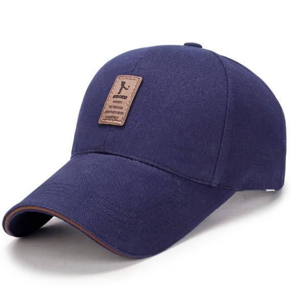 Classic Casual Baseball Hat With Curved Brim And Breathable Cotton Material For Outdoors