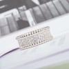 Sale Gifts New 2023 Top Quality Hot Brand Classic Europe Luxury Jewelry Rings For Women Full Zircon Rose Gold Engagement Wedding