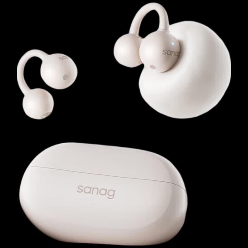 SANAG F20S Pro Open-Ear Clip Bluetooth Headset