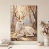 Pearl DIY Art Painting Elegant Deer Handcrafted Picture Indoor Wall Ornament Relaxing Leisure Hobby Exquisite Home Decoration Gift